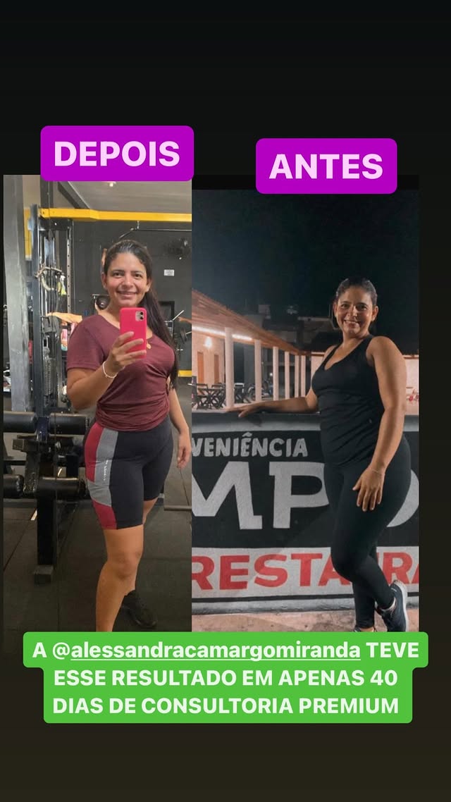 Resultado real de cliente — Leveza em 21 Dias