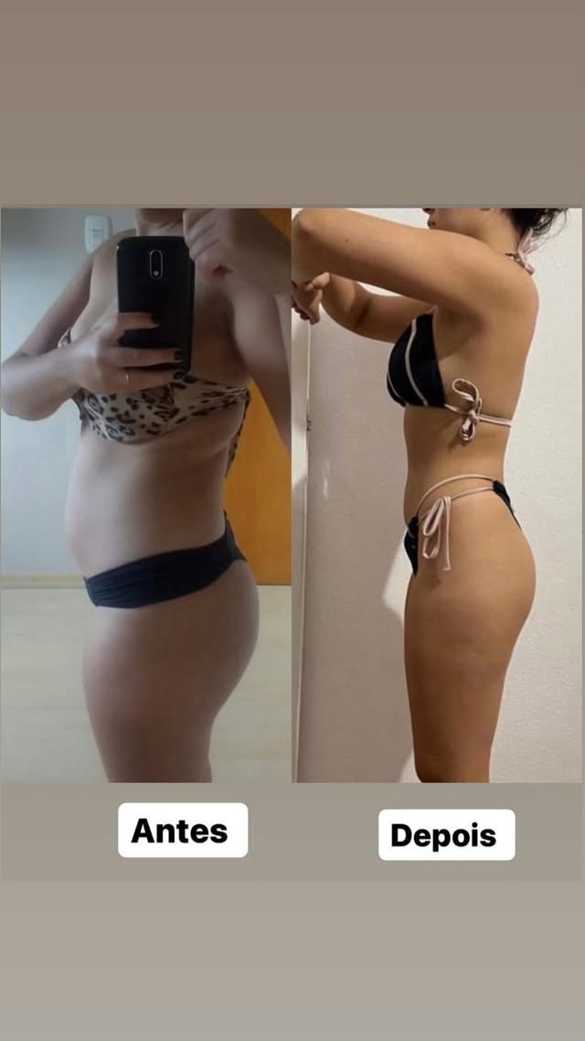 Resultado real de cliente — Leveza em 21 Dias