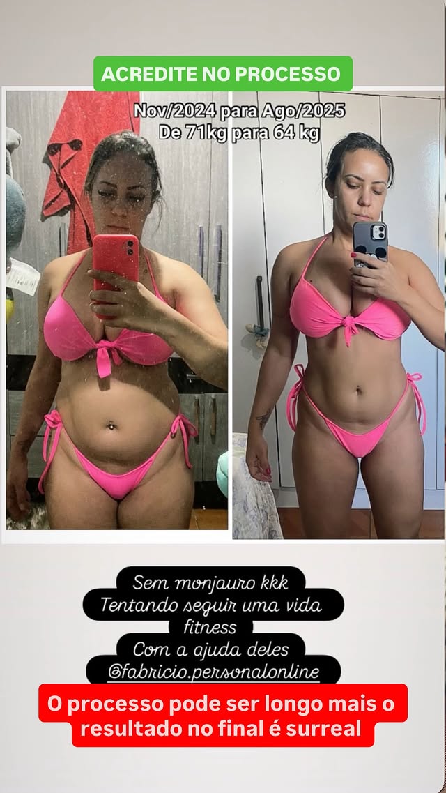 Resultado real de cliente — Leveza em 21 Dias